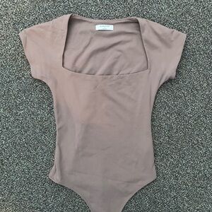 Babaton Taupe Bodysuit Women’s size S